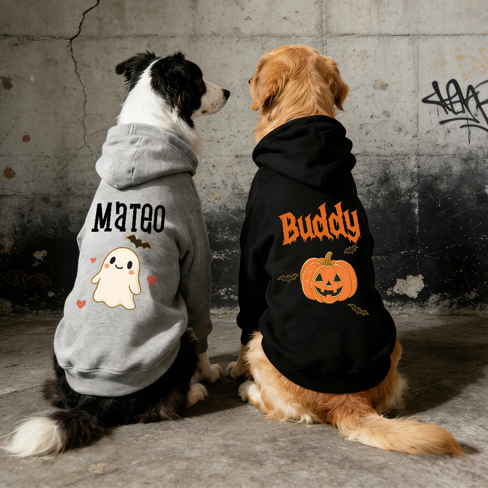 Personalized Halloween Cute Designs Puppy Hoodie | MNHalloween22