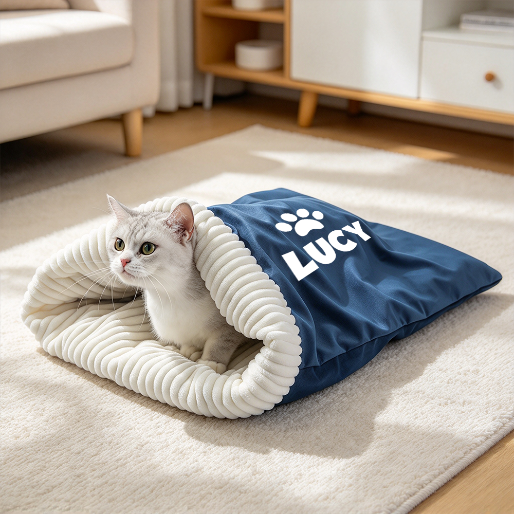 Personalized Velvet Dogs Snuggle Sack | MNHome110