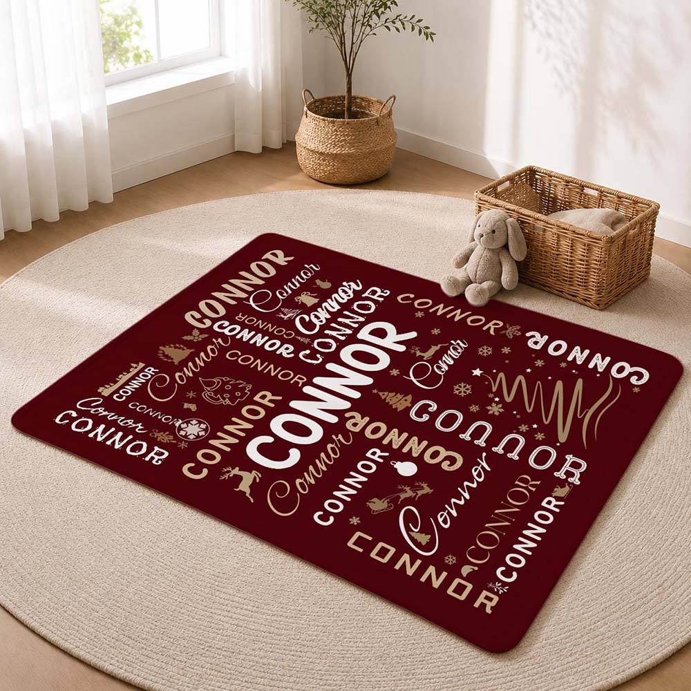 Personalized Christmas Blanket for Comfort & Unique | MNHome107