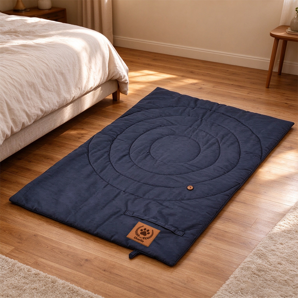 Personalized Portable Roll-Up Pet Mat | BKPet619