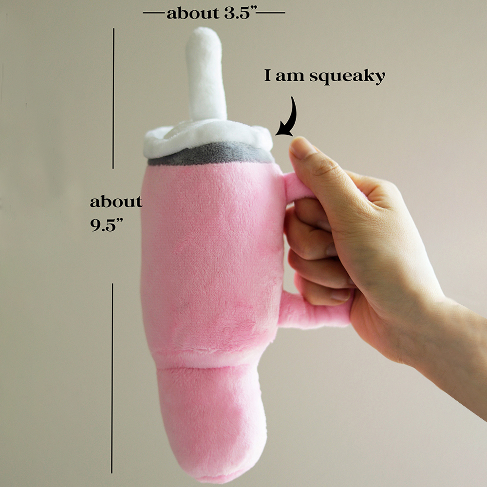 Personalized Tumbler Pet Squeaky Toy | BKPet86