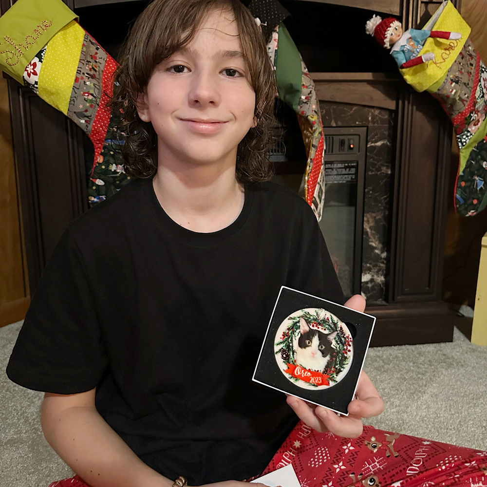 Personalized Pet Christmas Garland Ornaments Decoration | MCGift5715