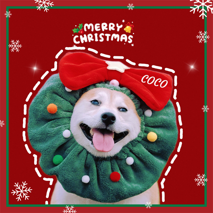 Personalized Funny Christmas Pet Bow Tie Scarf | MCGift110