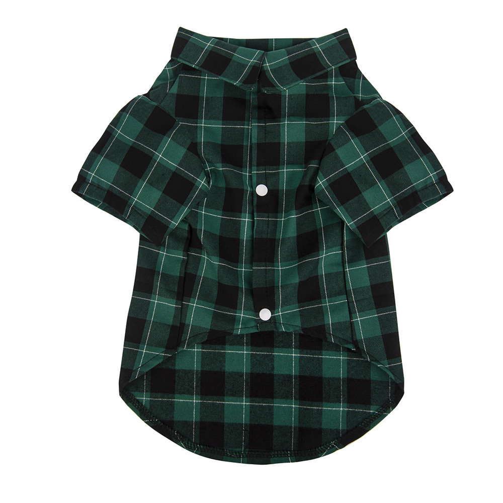 Personalized Leather Patch Pet Shirt | BKPet152