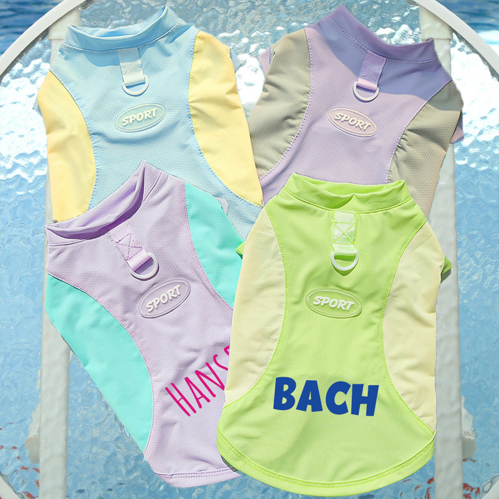 Personalized Pet Summer Cooling Quick-Drying Vest | BKPet155