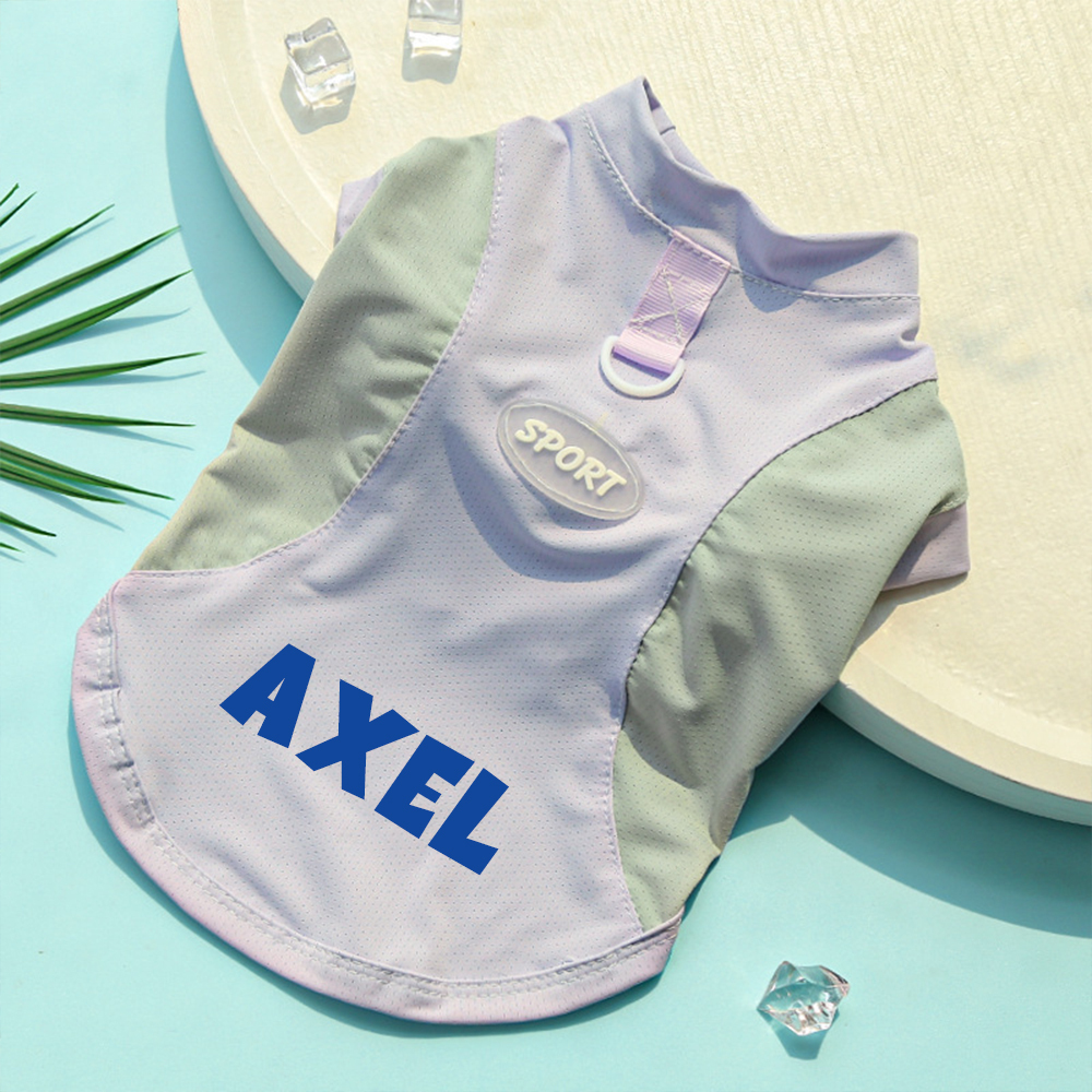 Personalized Pet Summer Quick-Drying Cooling Vest | BKPet155