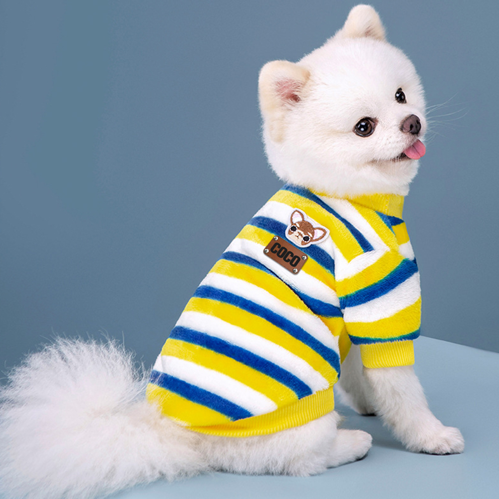 Personalized Casual Winter Warm Breathable Dog Cat Sweatshirt | BKPet211