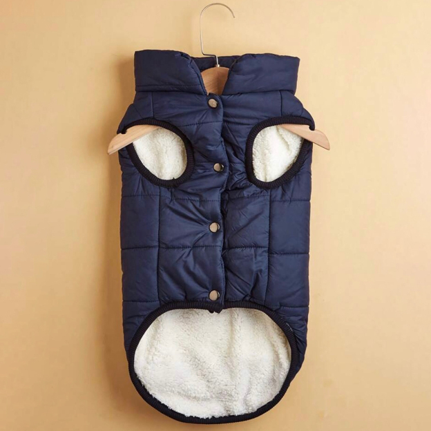 Personalized Pet Winter Warm Puffer Vest | BKPet14801