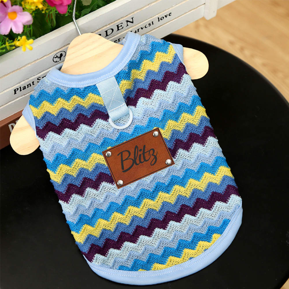 Personalized Breathable Pet Summer Cool Mesh Vest | BKPet191