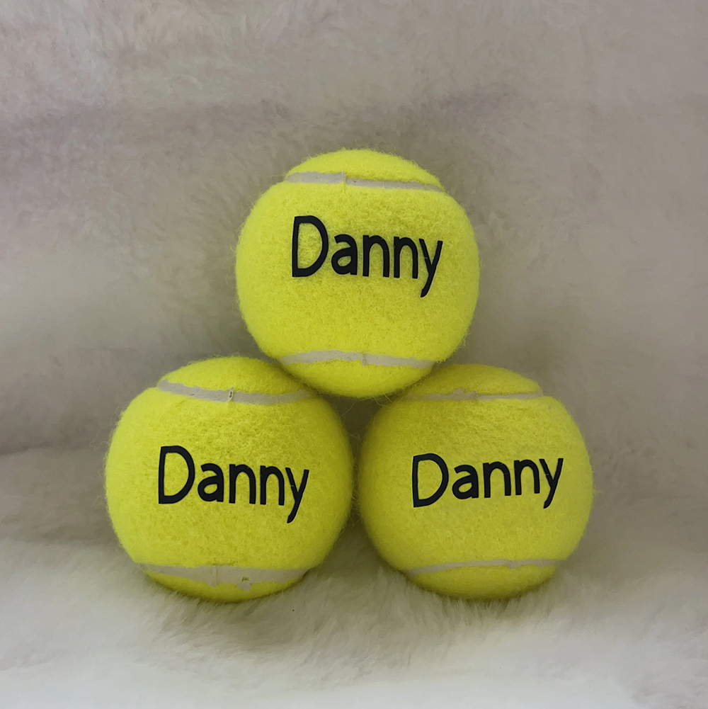 Personalized Pet Tennis Ball Toy | BKPet137
