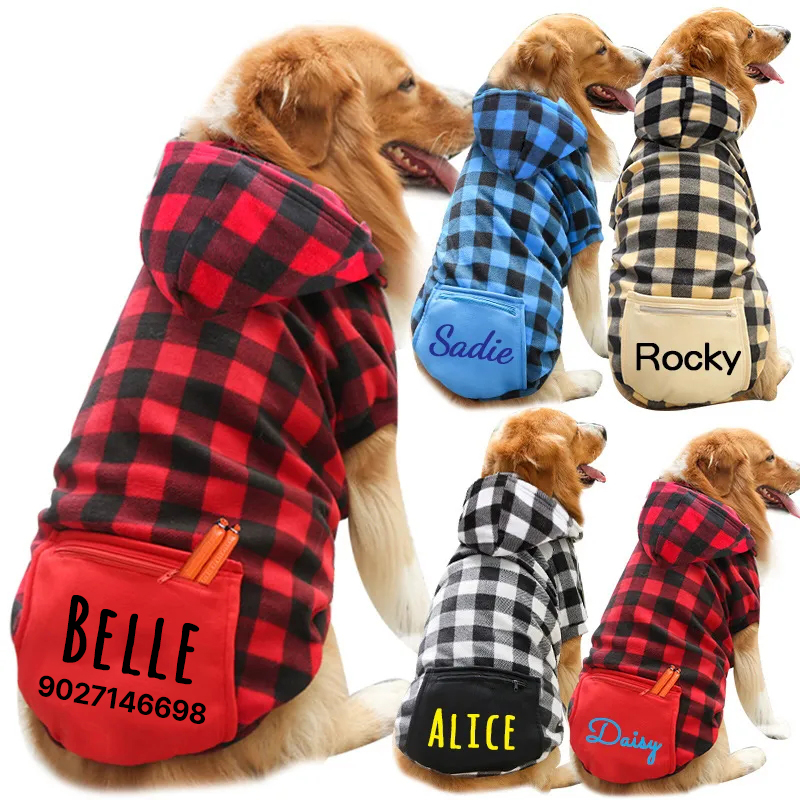 Personalized Warm Puppy Hoodie for Comfort & Unique | BKPet89