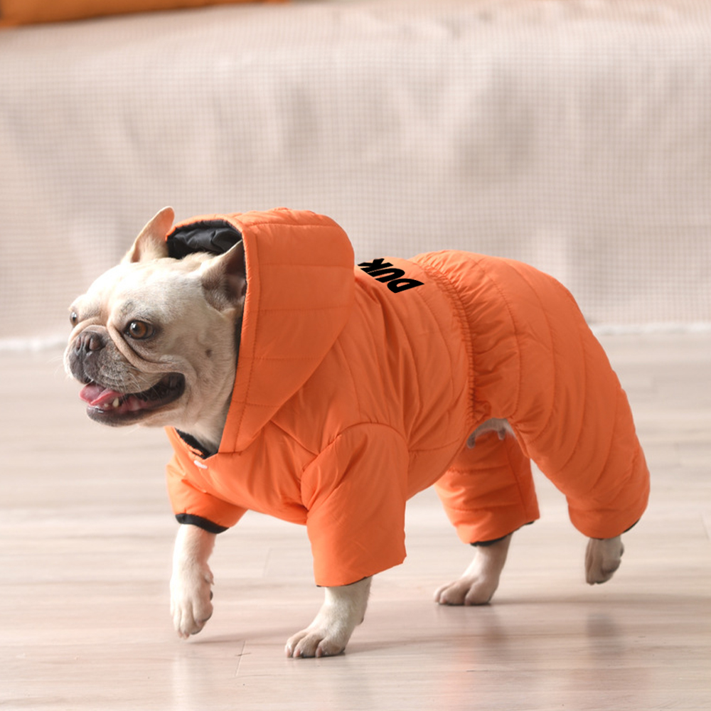 Personalized Pet Winter Warm Windproof Large Puffer Jacket | BKPet310