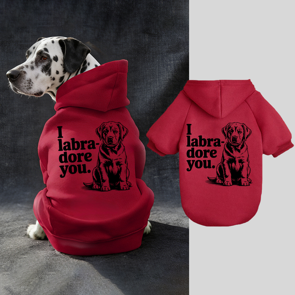 I Iabra dore you Puppy Hoodie | BKPet315
