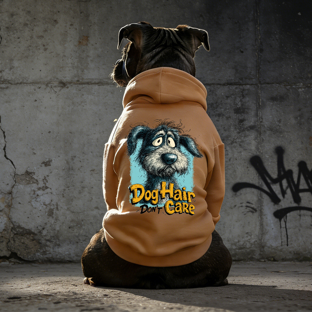 DOG HAIR DON'T CARE Puppy Hoodie | BKPet333