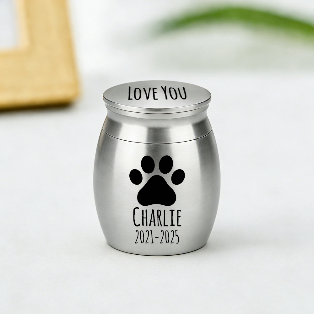 Personalized Pet Mini Memorial Urn | BKPet365