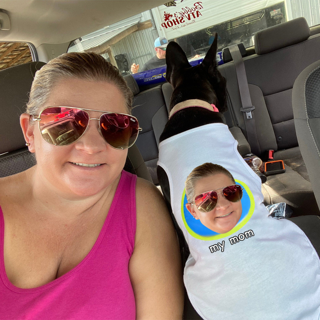 Personalized Funny Photo Pet Shirt | BKPet441