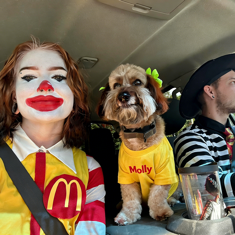 Personalized Chicken Nuggets Large Size Soft Pet Tee | BKPet447