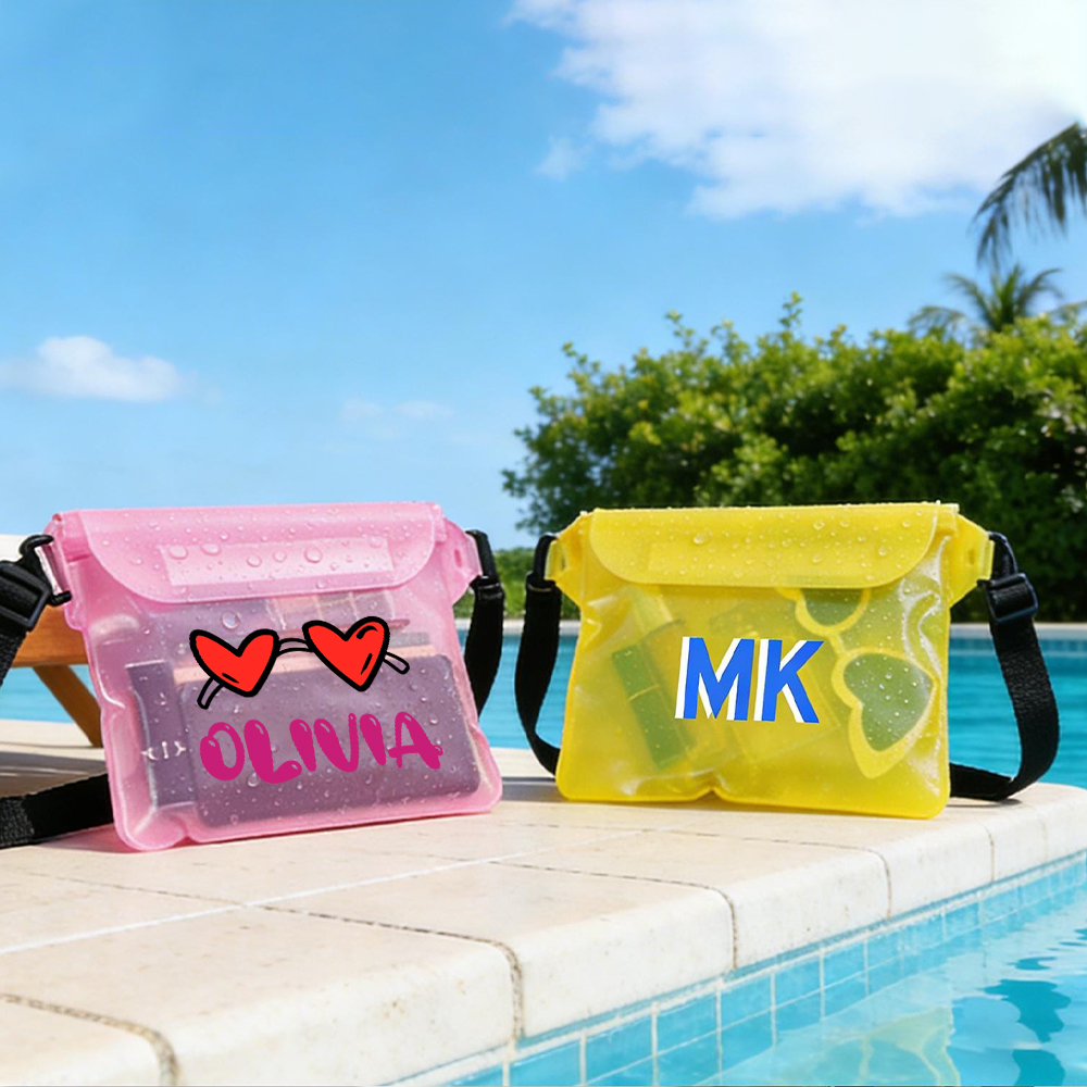 Personalized Colourful Waterproof Pool Beach Bag | MNSummer08