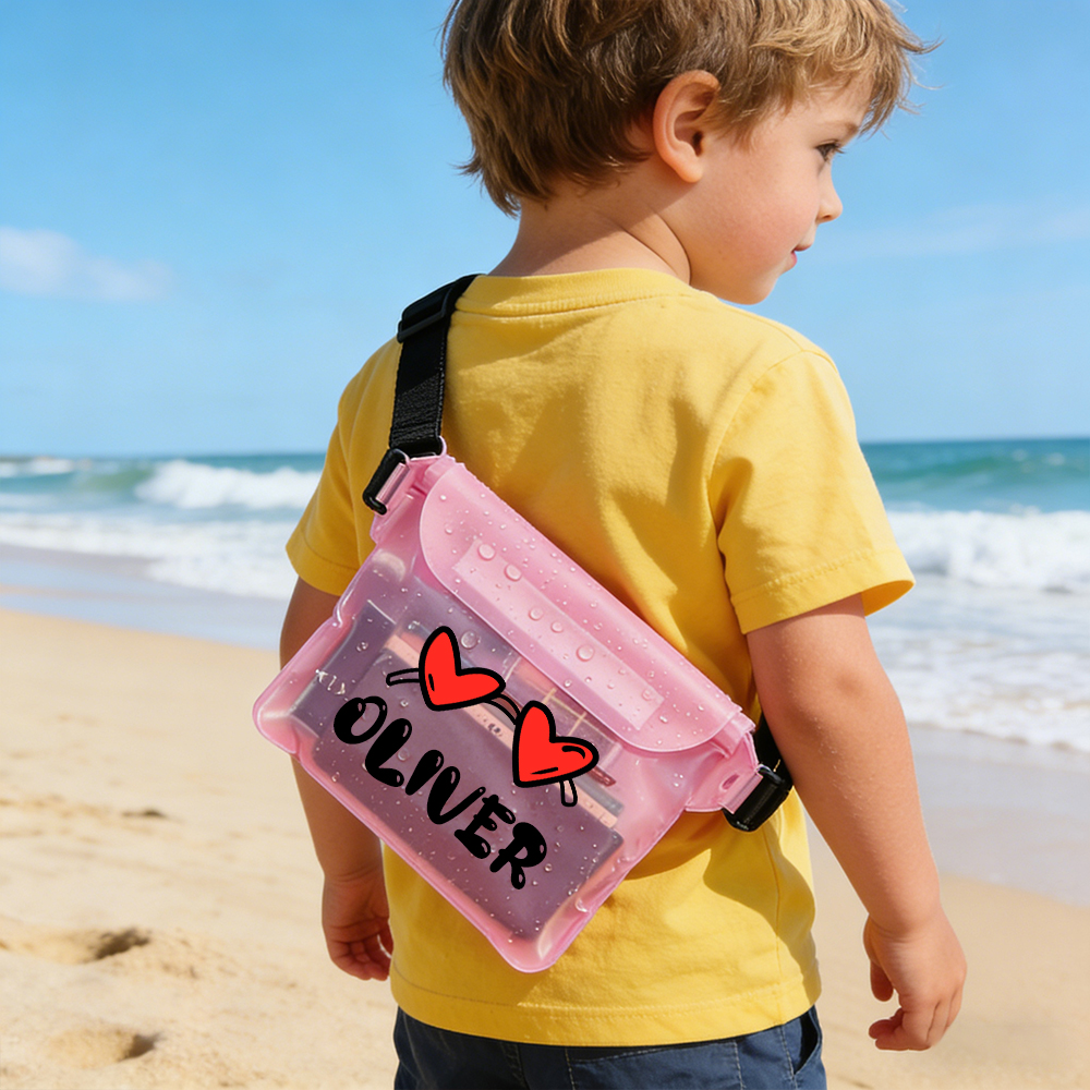 Personalized Colourful Waterproof Pool Beach Bag | MNSummer08
