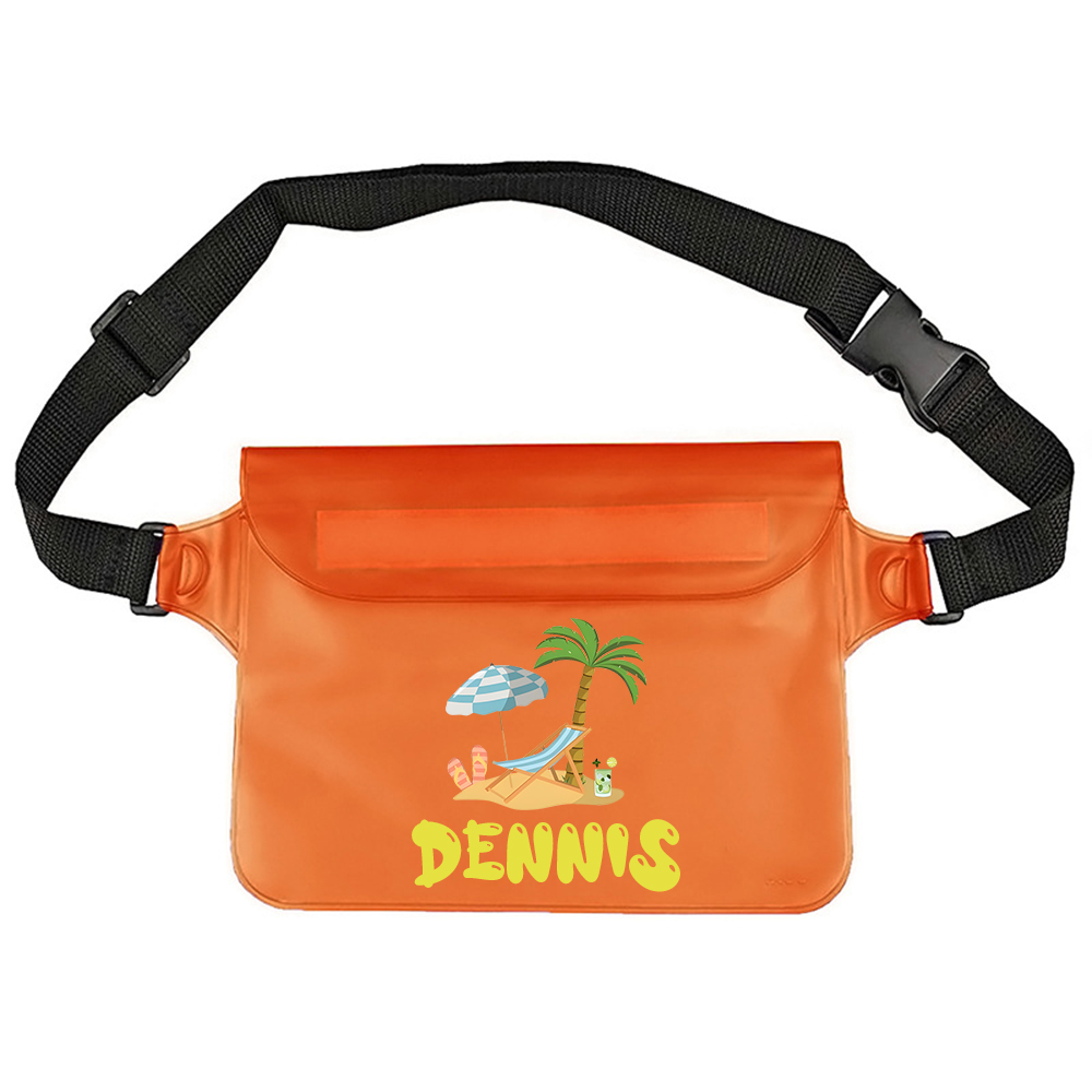 Personalized Colourful Waterproof Pool Beach Bag | MNSummer08
