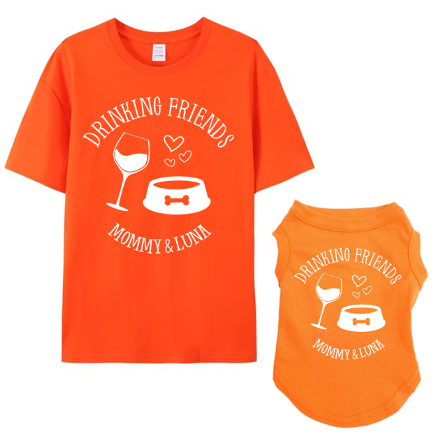 Personalized Mommy/Daddy & Pet Matching Shirt | BKPet460