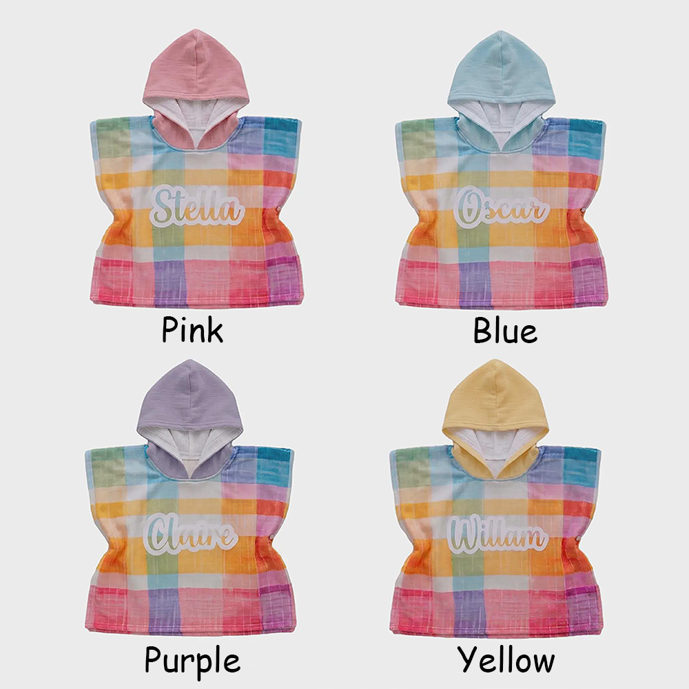 Personalized Hooded Beach Towel for Summer & Beach | MNSummer23