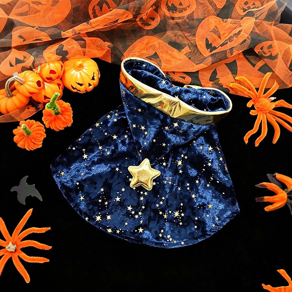 Personalized Halloween Wizard Cape For Pets | MNHalloween21
