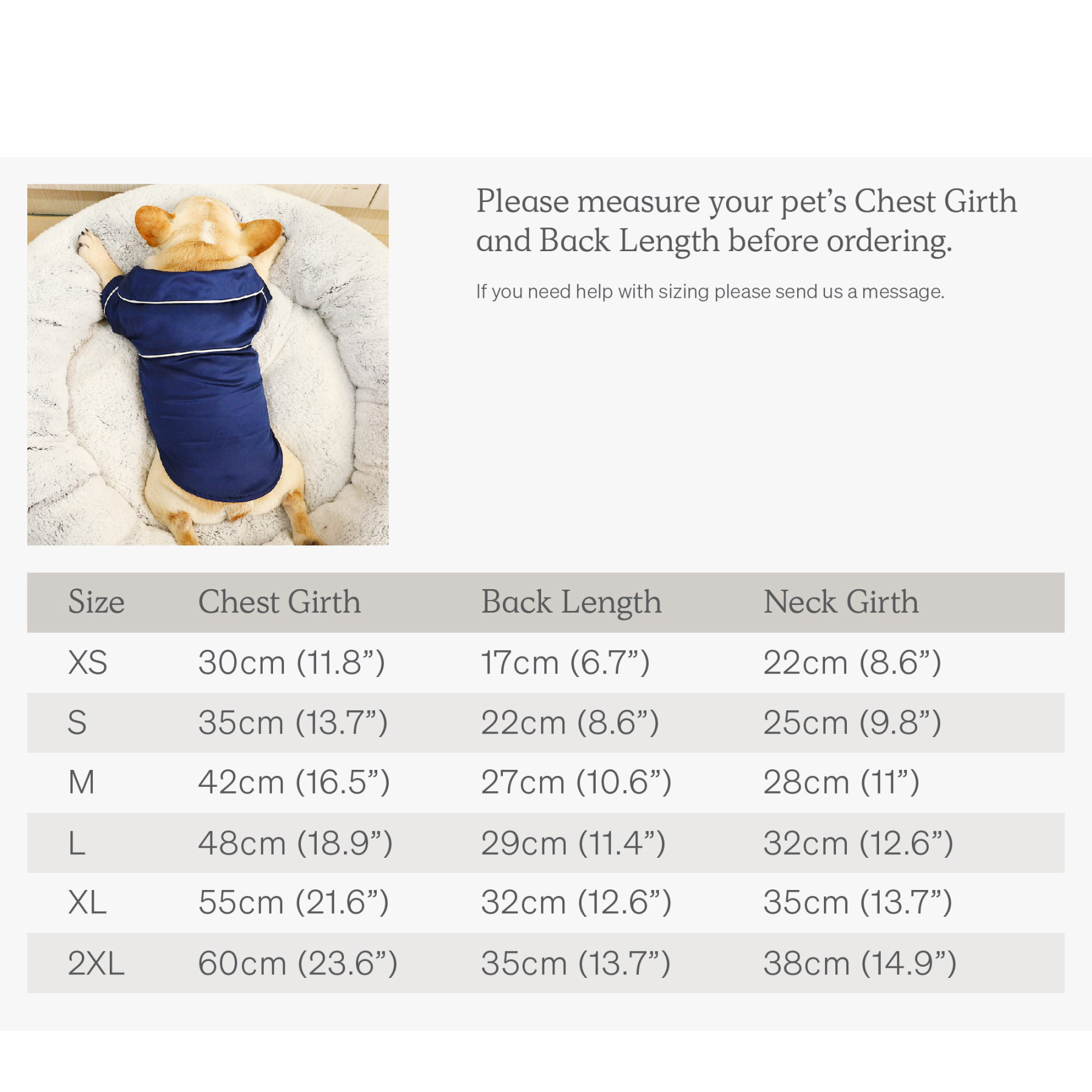 Personalized Embroidery Silky Pet Pajamas for Comfort & Unique | BKPet31