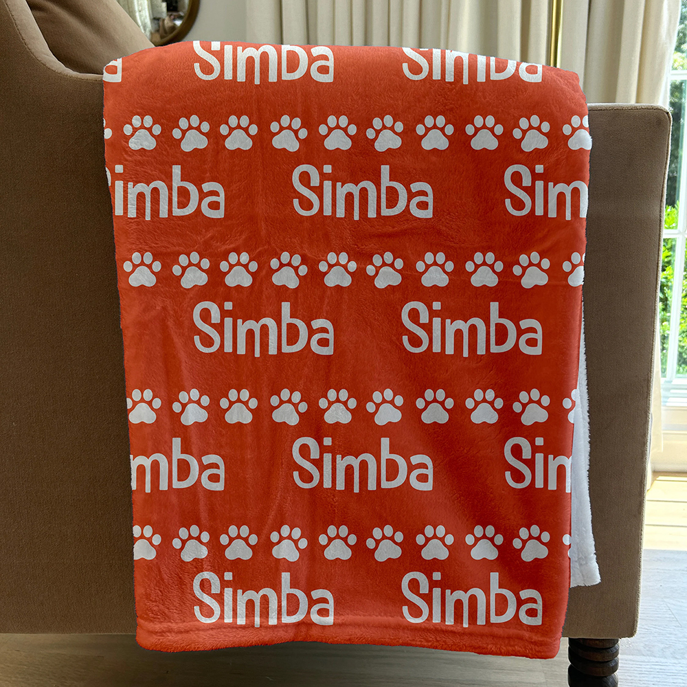 Personalized Lovely Pet Blanket for Comfort & Unique | BKPet14