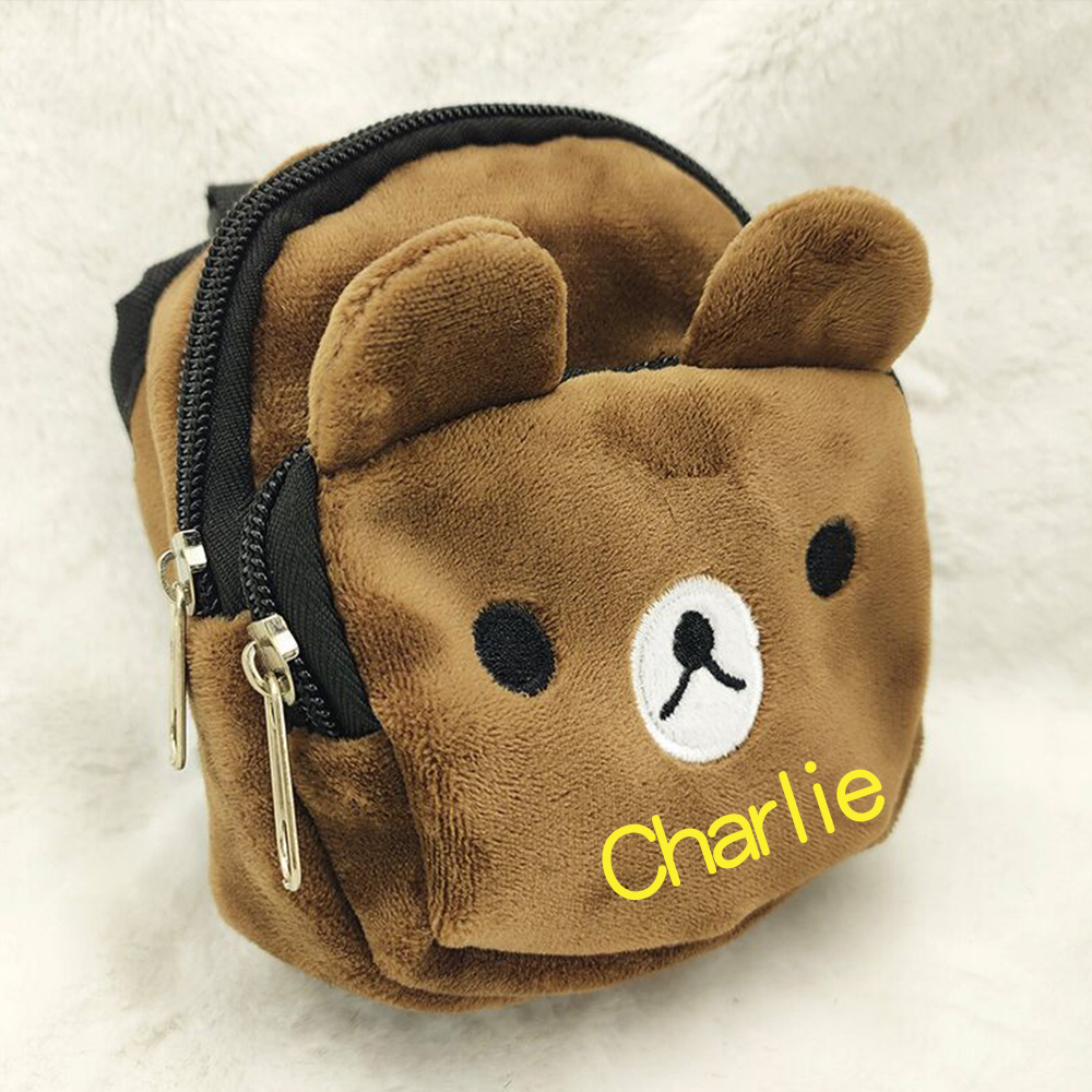 Personalized Cartoon Bear Pet Backpack| BKPet49