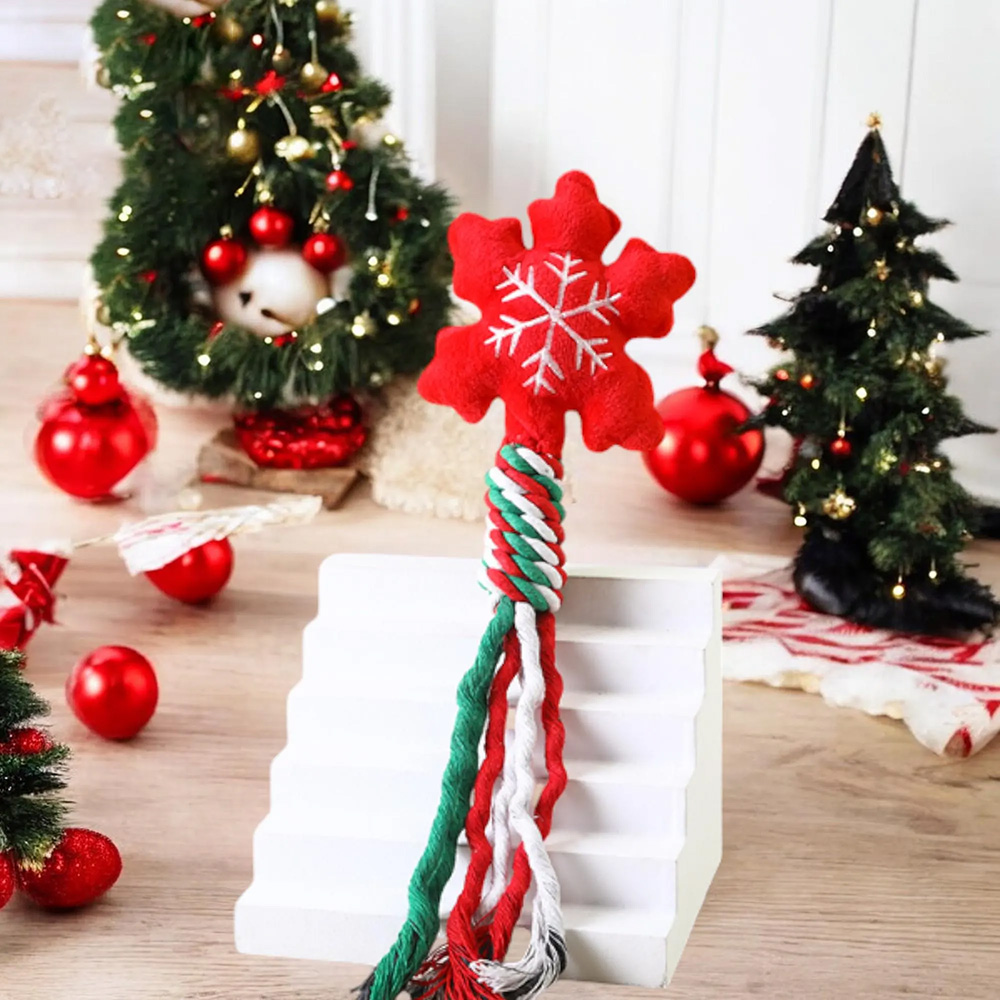 Personalized Christmas Pet Squeaky Chew Toy | MCGift111