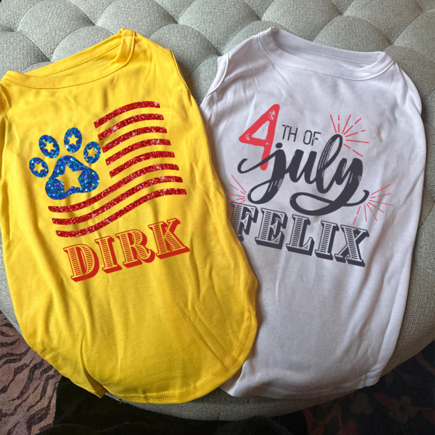 Personalized The 4th of July Soft Pet Shirt | BKPet151