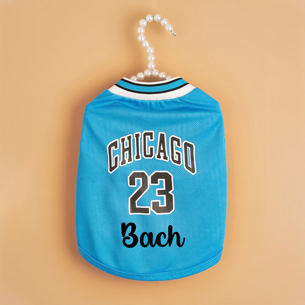 Personalized Pet Basketball Breathable Sport Jersey | BKPet169