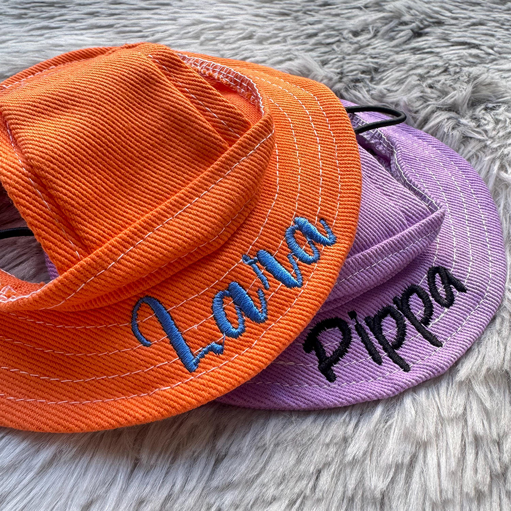 Personalized Embroidery Adjustable Pet Sun Bucket Hat | BKPet183