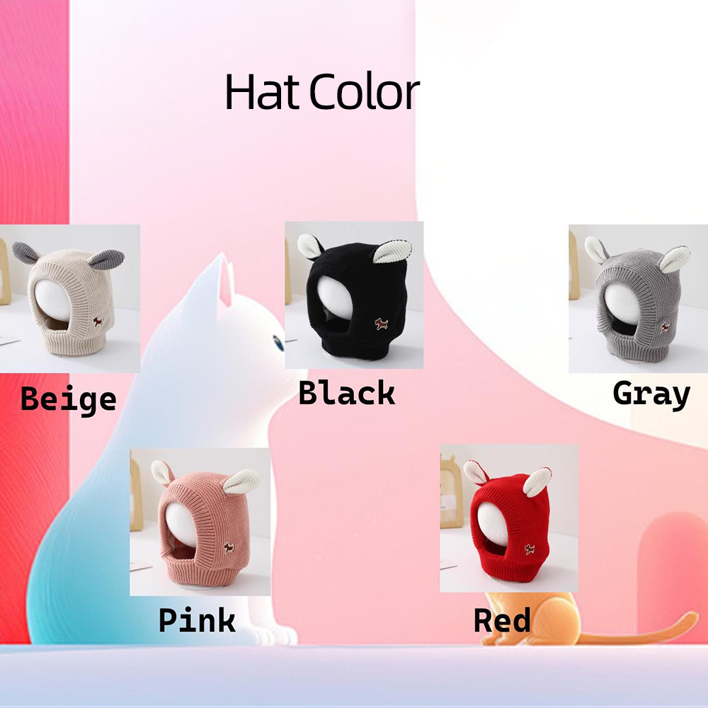 Personalized Embroidered Pet Winter Anti Noise Earmuffs Hat | BKPet206