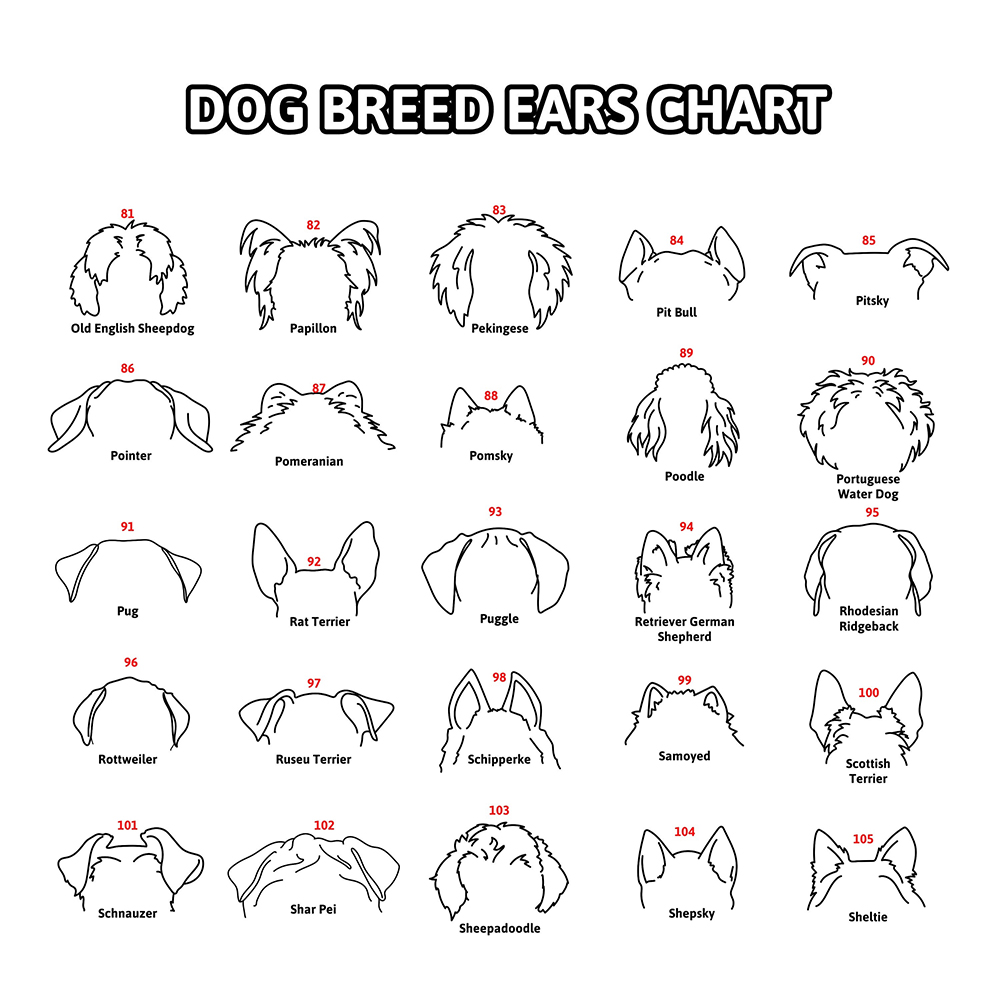 Personalized Memorial Plaque Dog Ear Collar Sign | BKPet212