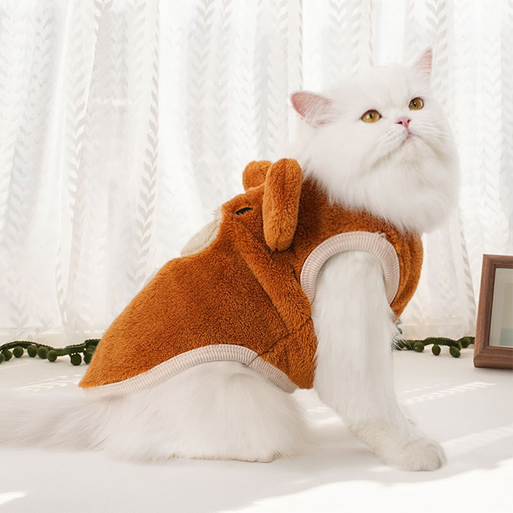 Personalized Cute Pet Soft Plush Fleece Vest | BKPet194