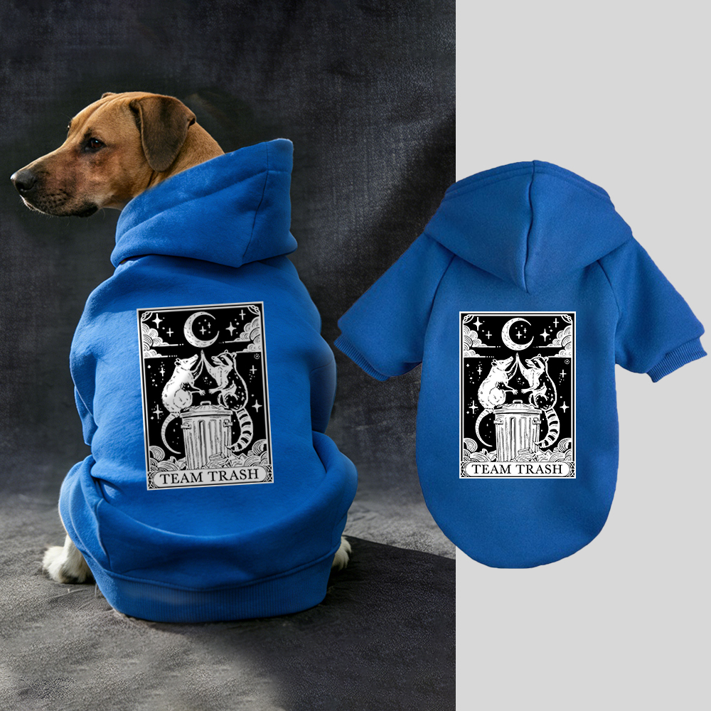 TEAM TRASH Puppy Hoodie | BKPet322