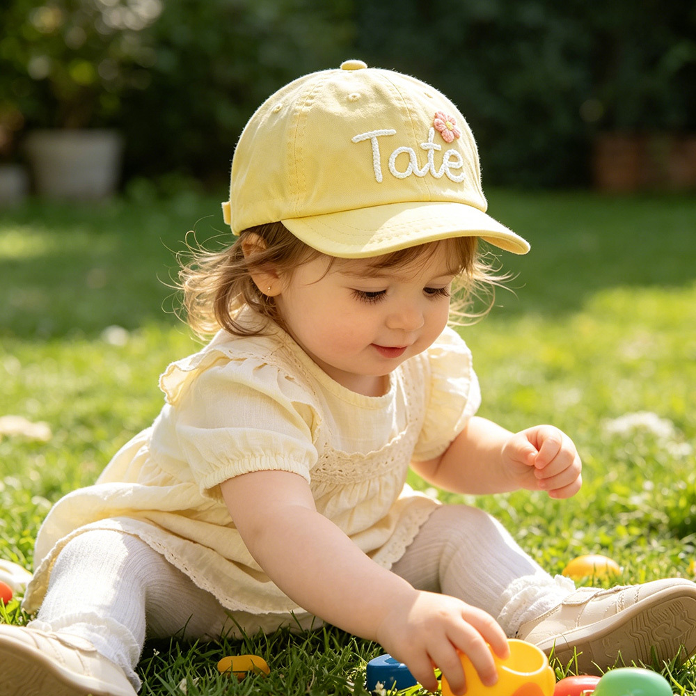 Personalized Embroidery Baby Summer Baseball Hat | MNSummer12