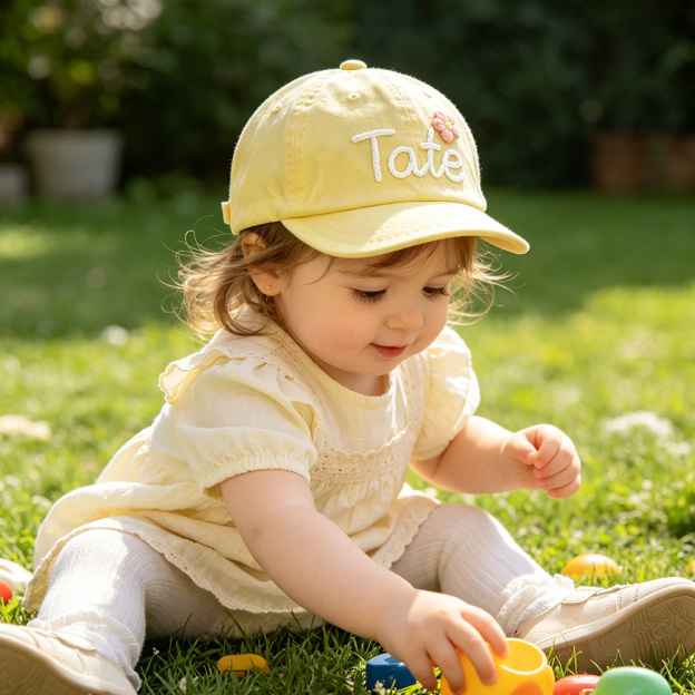 Personalized Embroidery Baby Summer Baseball Hat | MNSummer12