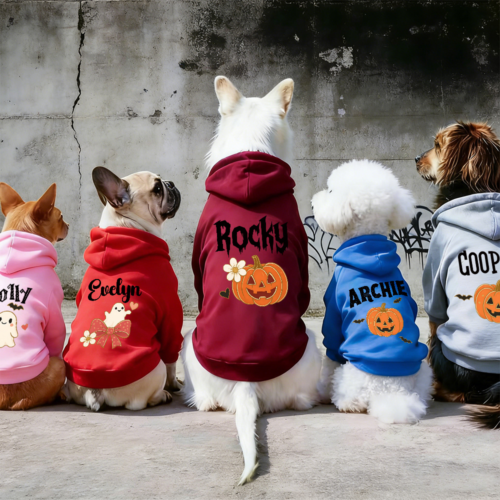 Personalized Halloween Cute Designs Puppy Hoodie | MNHalloween22