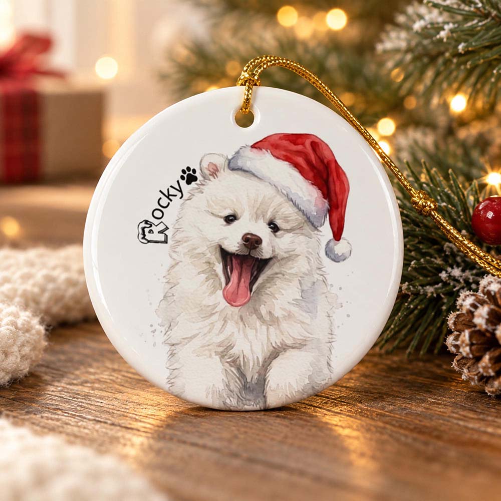 Personalized Pets Adorable Christmas Tree Ornament | MNGift46