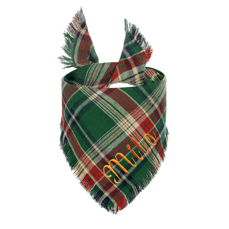 Personalized Autumn Dog Bandana for Comfort & Unique | BKPet19