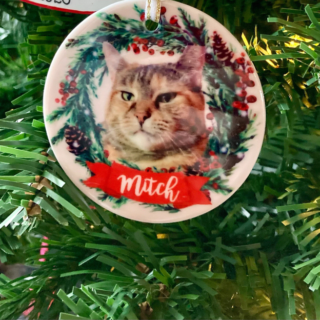 Personalized Pet Christmas Garland Ornaments Decoration | MCGift5715