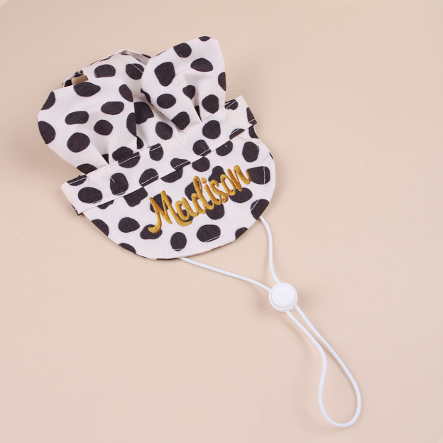 Personalized Embroidery Lovely Pet Hat with Ears | BKPet185