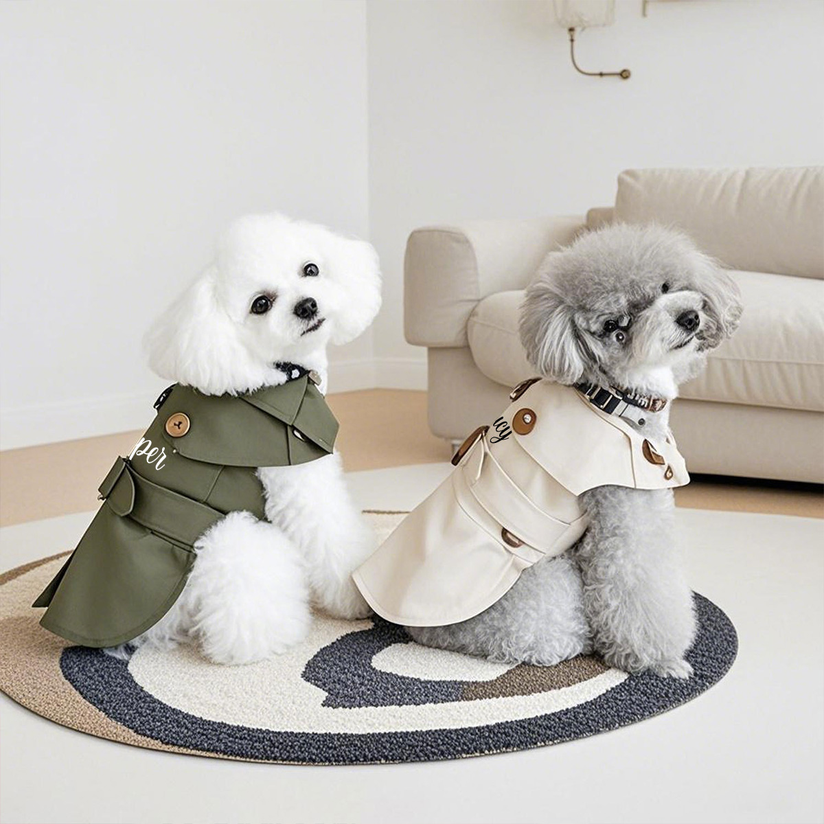Personalized Pet British Style Jacket | BKPet215