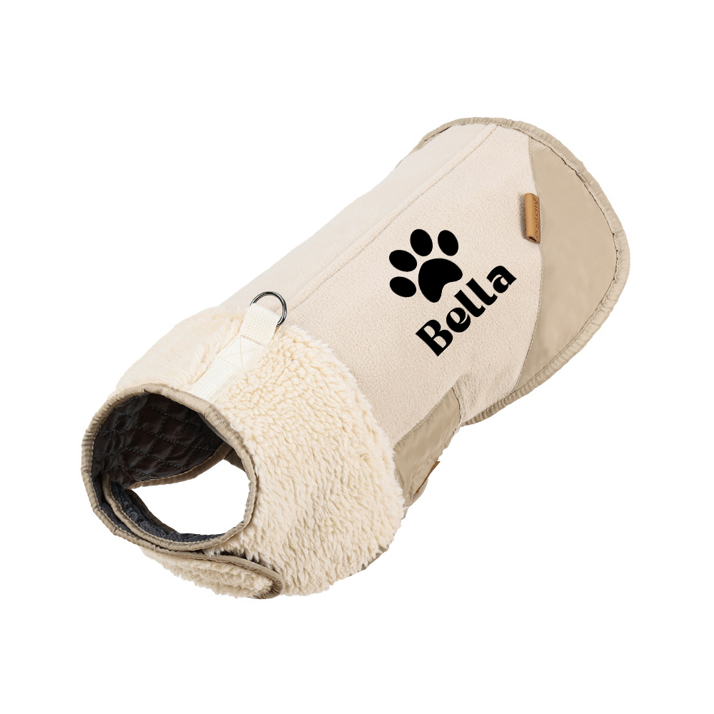 Personalized Pet Winter Warm Reflective Safety Puffer Vest | BKPet288