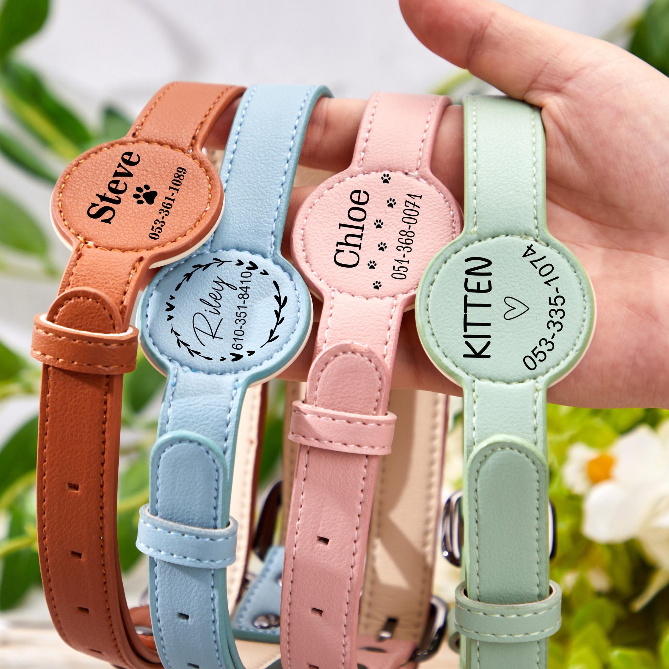 Personalized Pet AirTag Collar Holder  | BKPet47