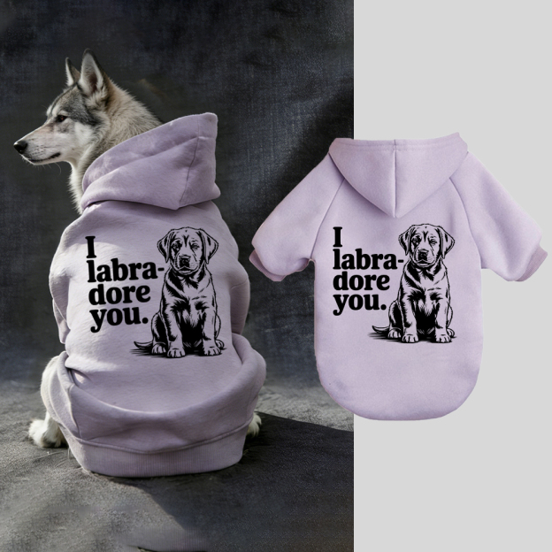I Iabra dore you Puppy Hoodie | BKPet315