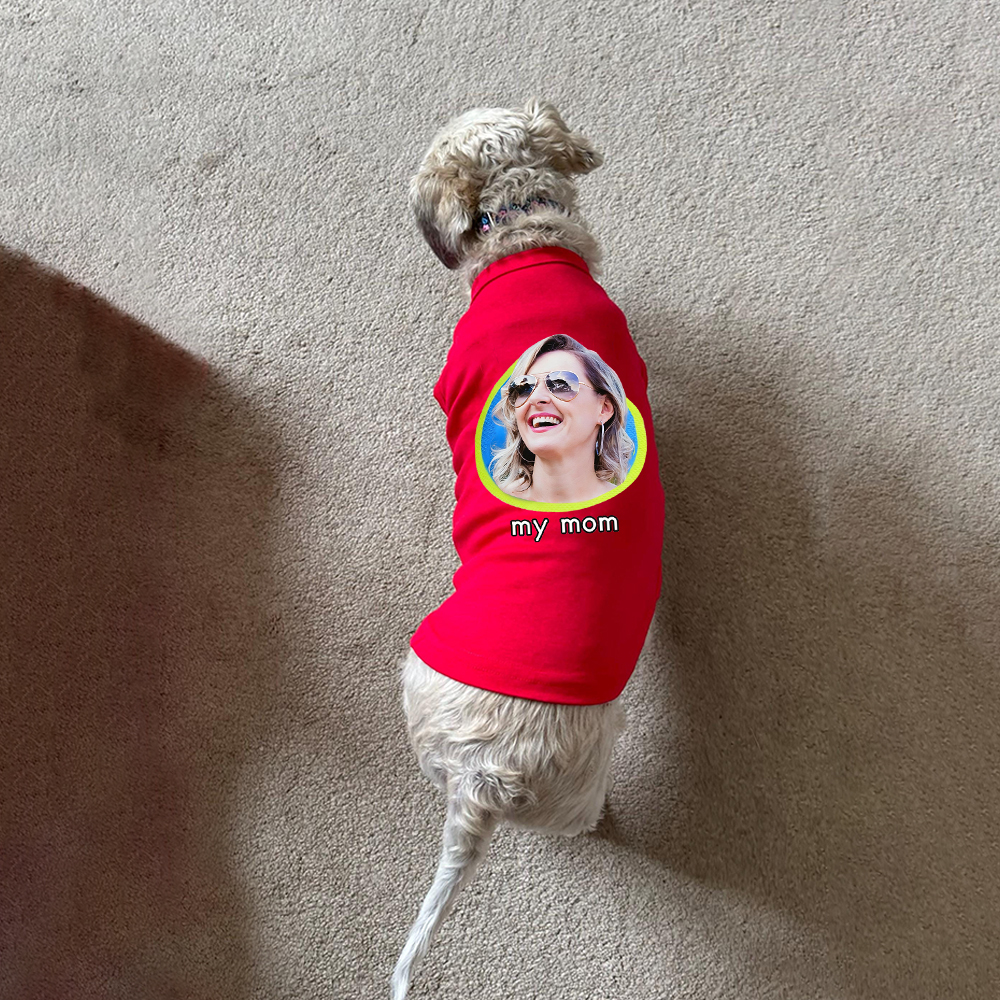 Personalized Funny Photo Pet Shirt | BKPet441